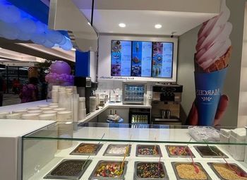 Сеть корнеров - островков мороженного 