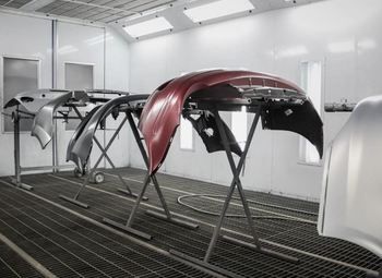 Малярно-кузовной цех / новая покрасочная камера 