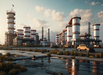Фото Нефтебаза в Новгородской области