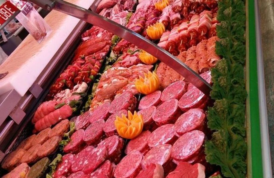 Фото 1 Мясной магазин на рынке