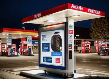 Шиномонтаж на федеральной трассе возле торгового комплекса