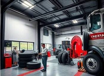 Фото 3 Грузовой шиномонтаж в отличной локации