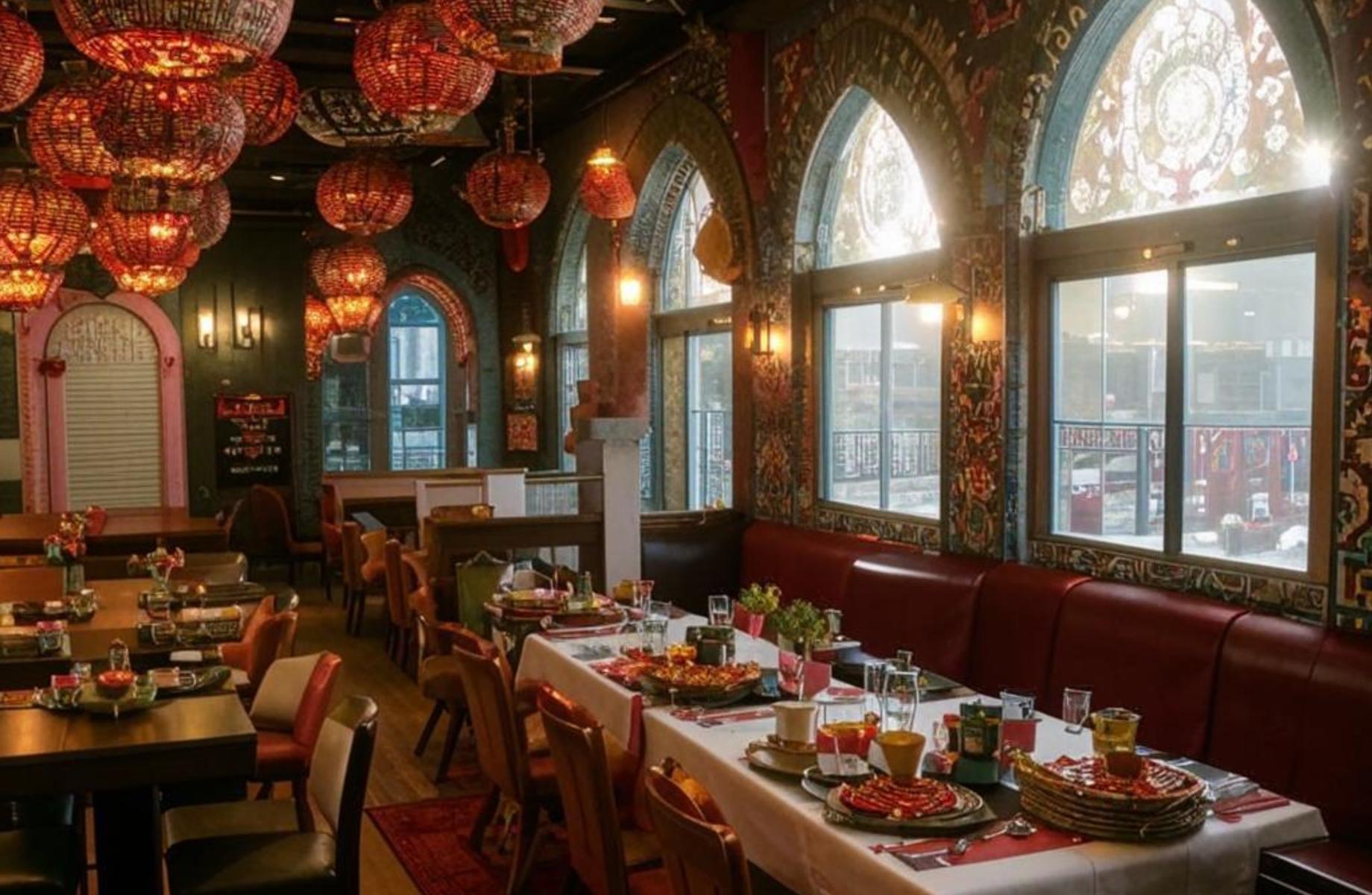Кафе восточной кухни в центре