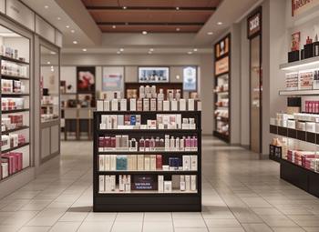 Магазин парфюмерии известного бренда