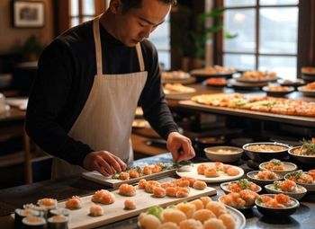 Кафе в ТРК с отдельным входом / Суши / Пицца / Ролы 