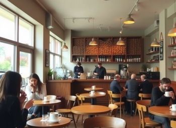 Кофейня в проходимом месте с низкой арендой