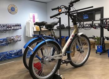 Магазин электровелосипедов с большим ассортиментом.