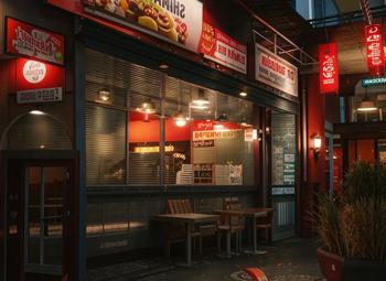 Шаверма с посадочными местами