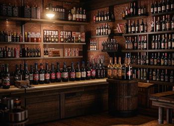 Прибыльный пивной магазин на севере города