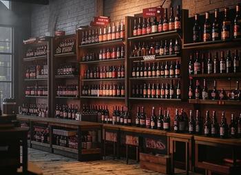 Прибыльный пивной магазин на севере города