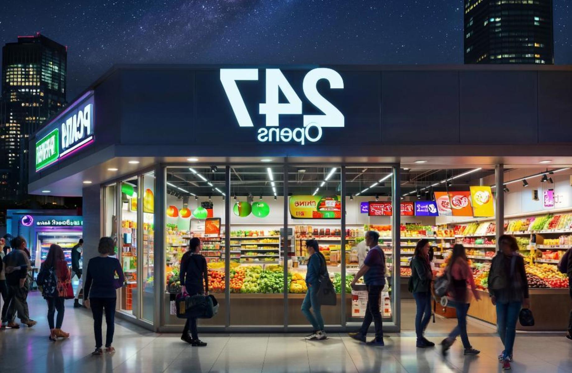 Продуктовый магазин 24/7