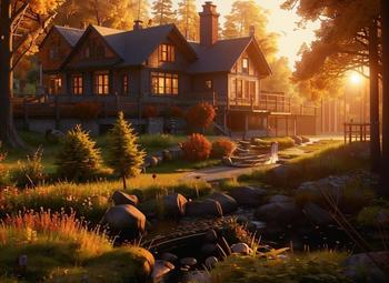 Загородный коттедж в собственность / Готовый арендный бизнес