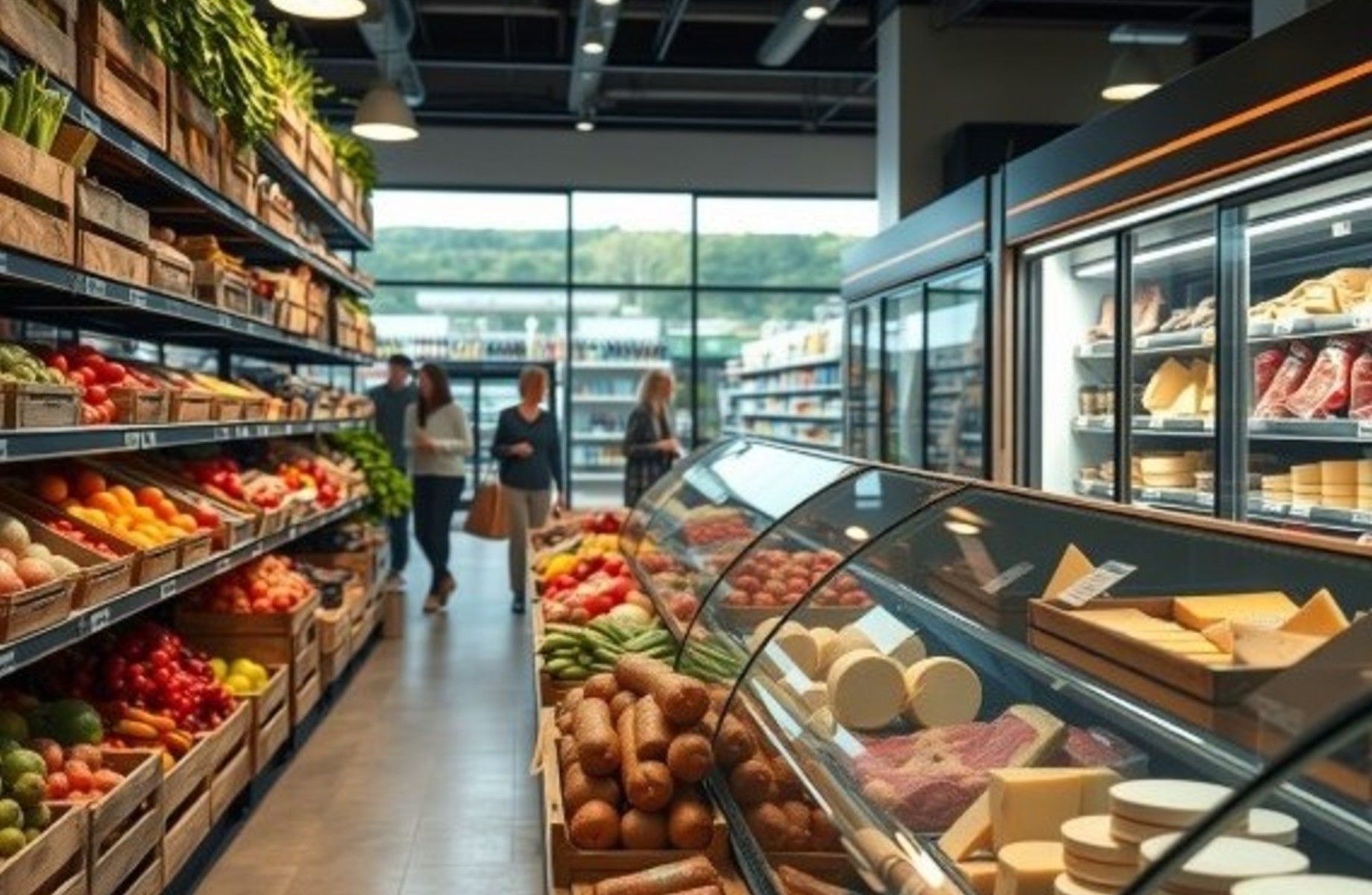 Фото 1 Магазин продуктов без конкурентов/ Прибыль 400 000 рублей в месяц