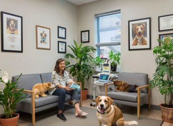 Сеть ветеринарных клиник/две клиники с аптеками