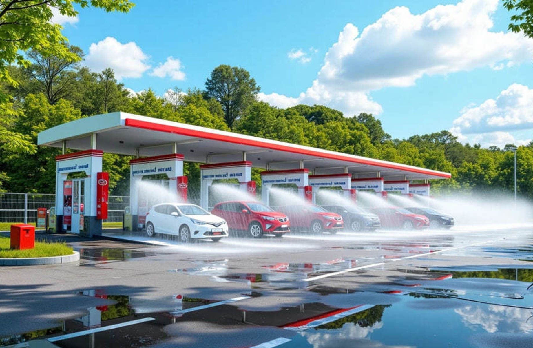 Фото 1 Автомойка 6 постов, чистая прибыль 490 000 рублей