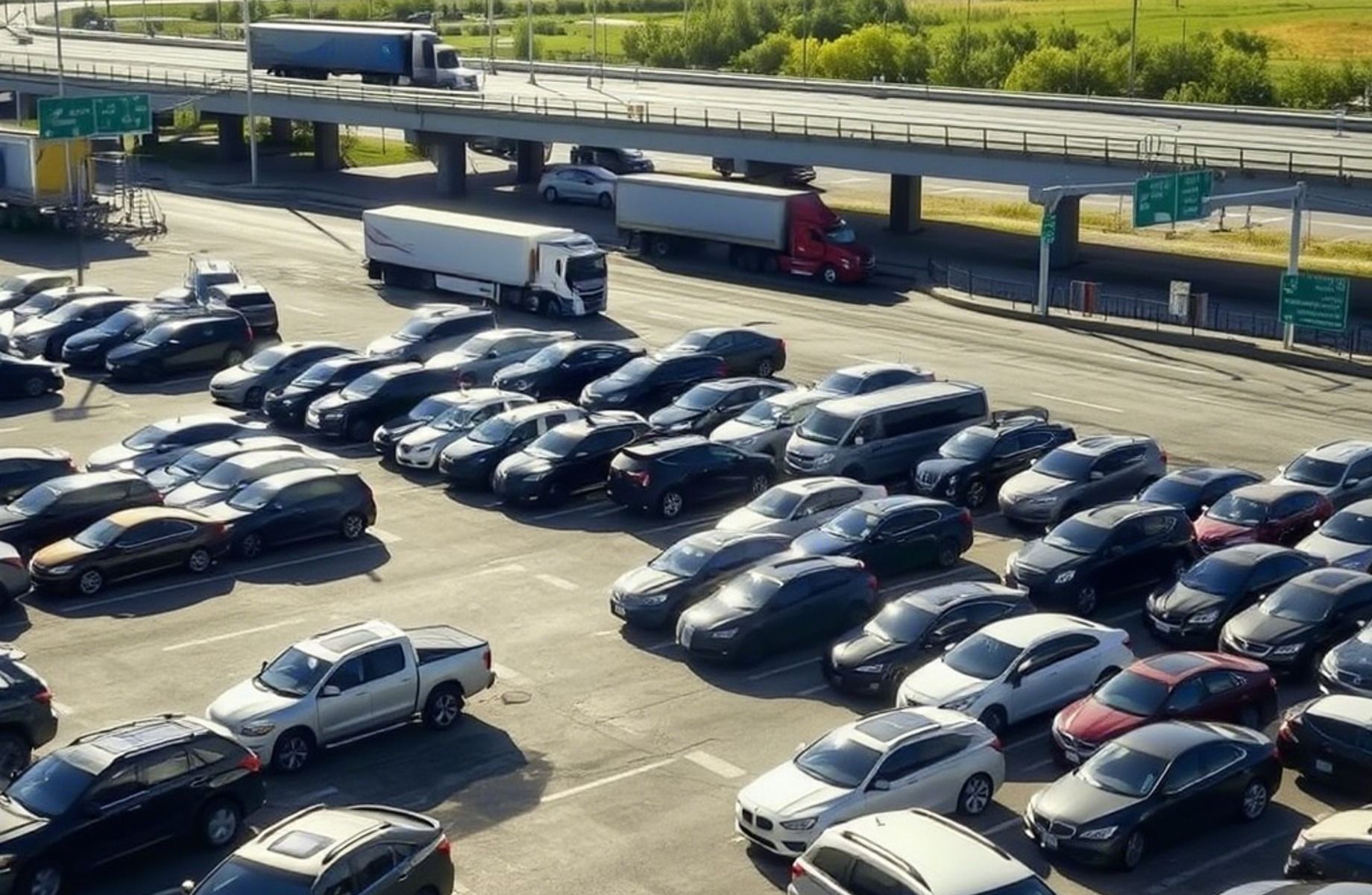 Автостоянка на севере 3400 м/ 150 машиномест