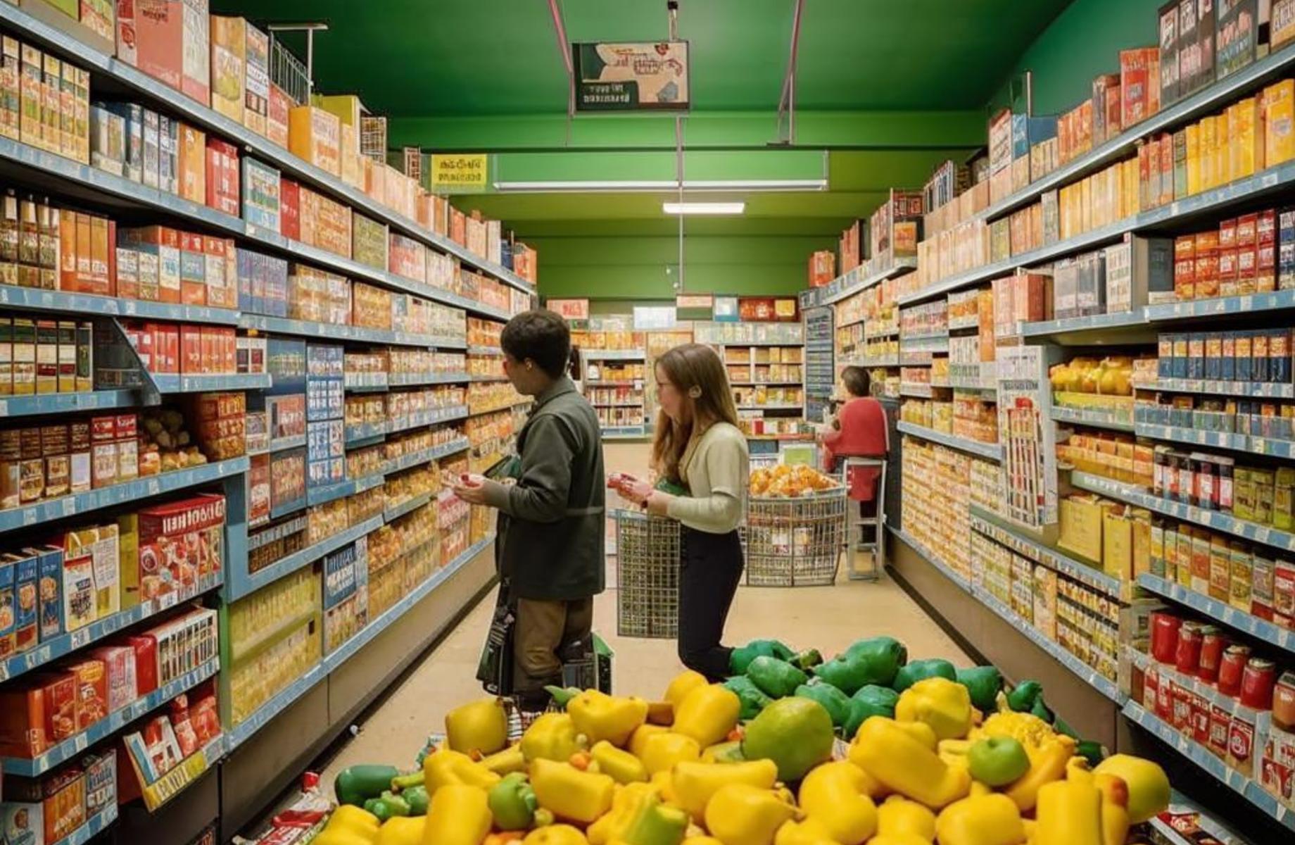 Фото 1 Продуктовый магазин 24 часа в торговом центре