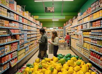 Фото 1 Продуктовый магазин 24 часа в торговом центре