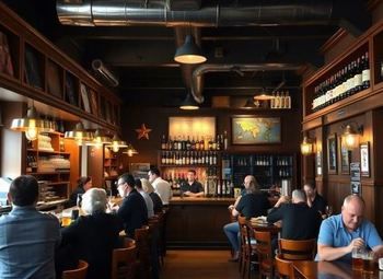 Бар с алкогольной лицензией / Постоянные клиенты / Центр города