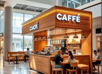 Кафе островок в ТЦ, высокая проходимость / прибыль 150 000 руб