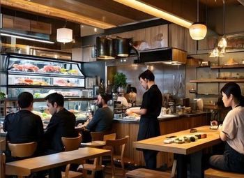 Магазин суши-бар в современном ЖК / Чистая прибыль 400.000.