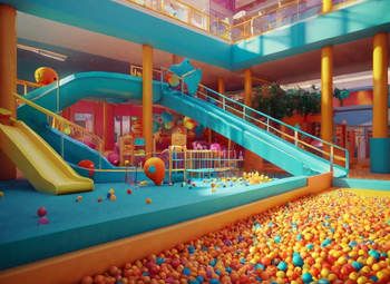 Детская игровая площадка в ТЦ|10 лет работы| Прибыль 150 000 в месяц