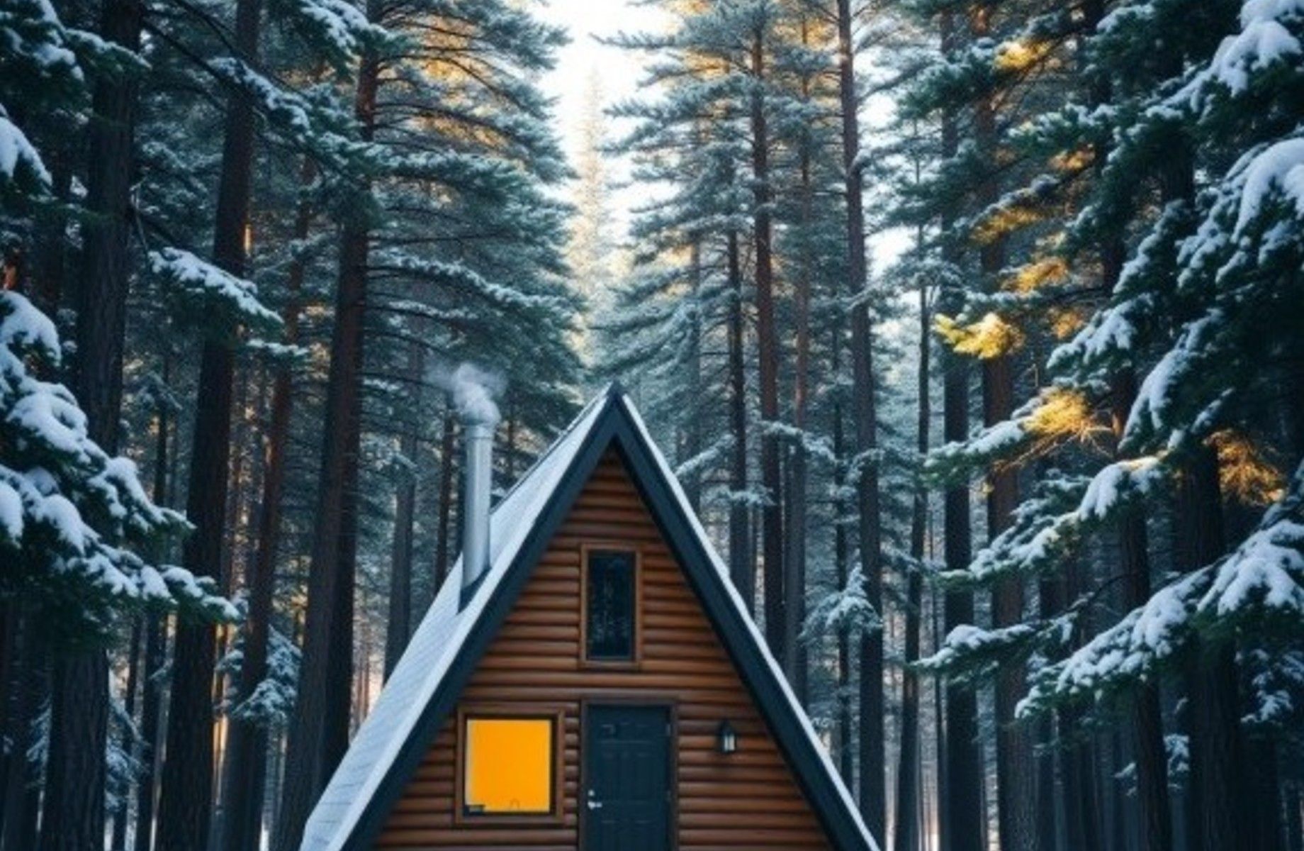 База отдыха на берегу озера/10 домов A-frame формата