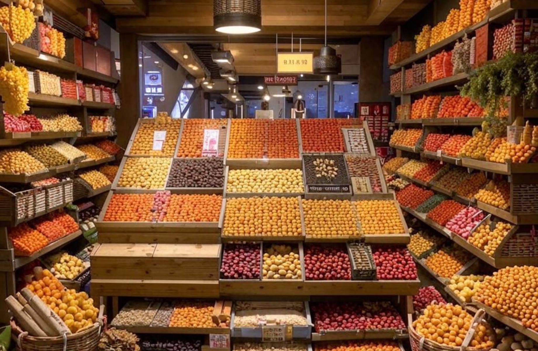 Сеть магазинов по продаже орехов и сладостей 