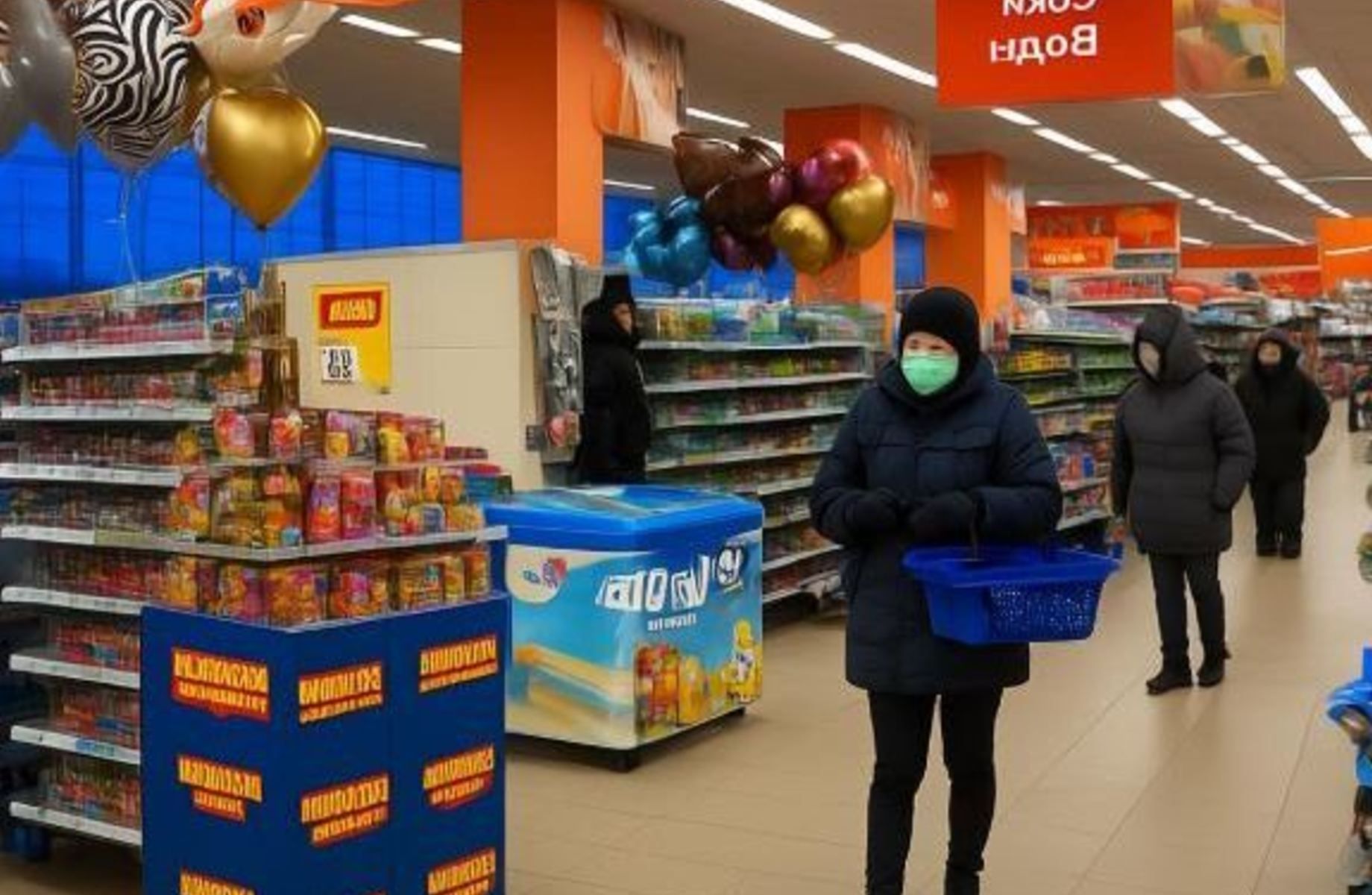 Продуктовый магазин в центре города / Рядом с Московским вокзалом