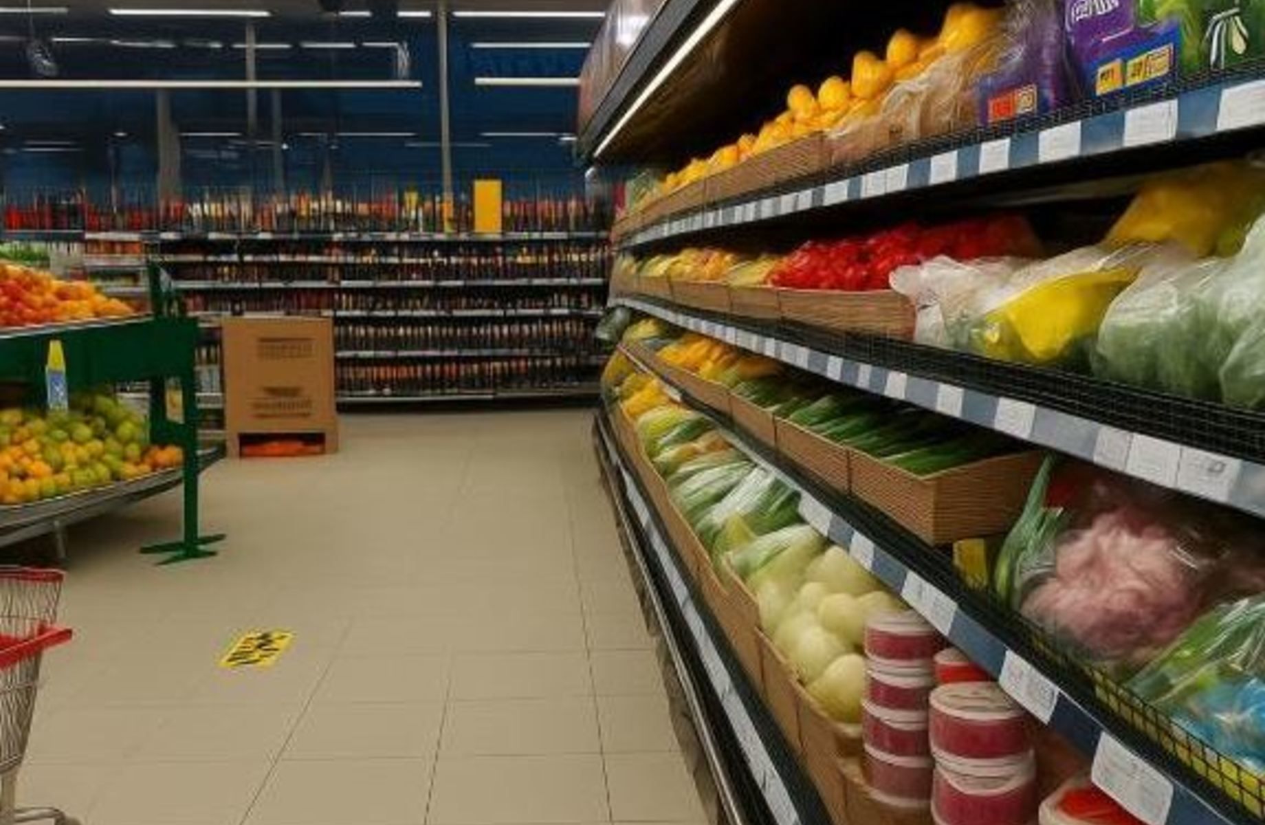 Продуктовый магазин в центре города / Рядом с Московским вокзалом