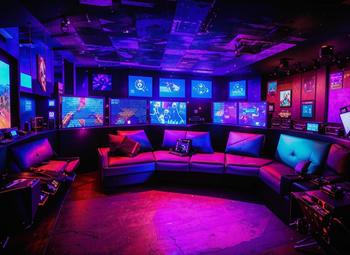 Компьютерный клуб на севере с лаунж зонами