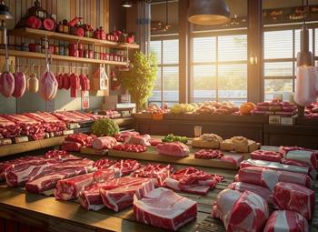 Фото 2 Мясной магазин разные виды мясной продукции