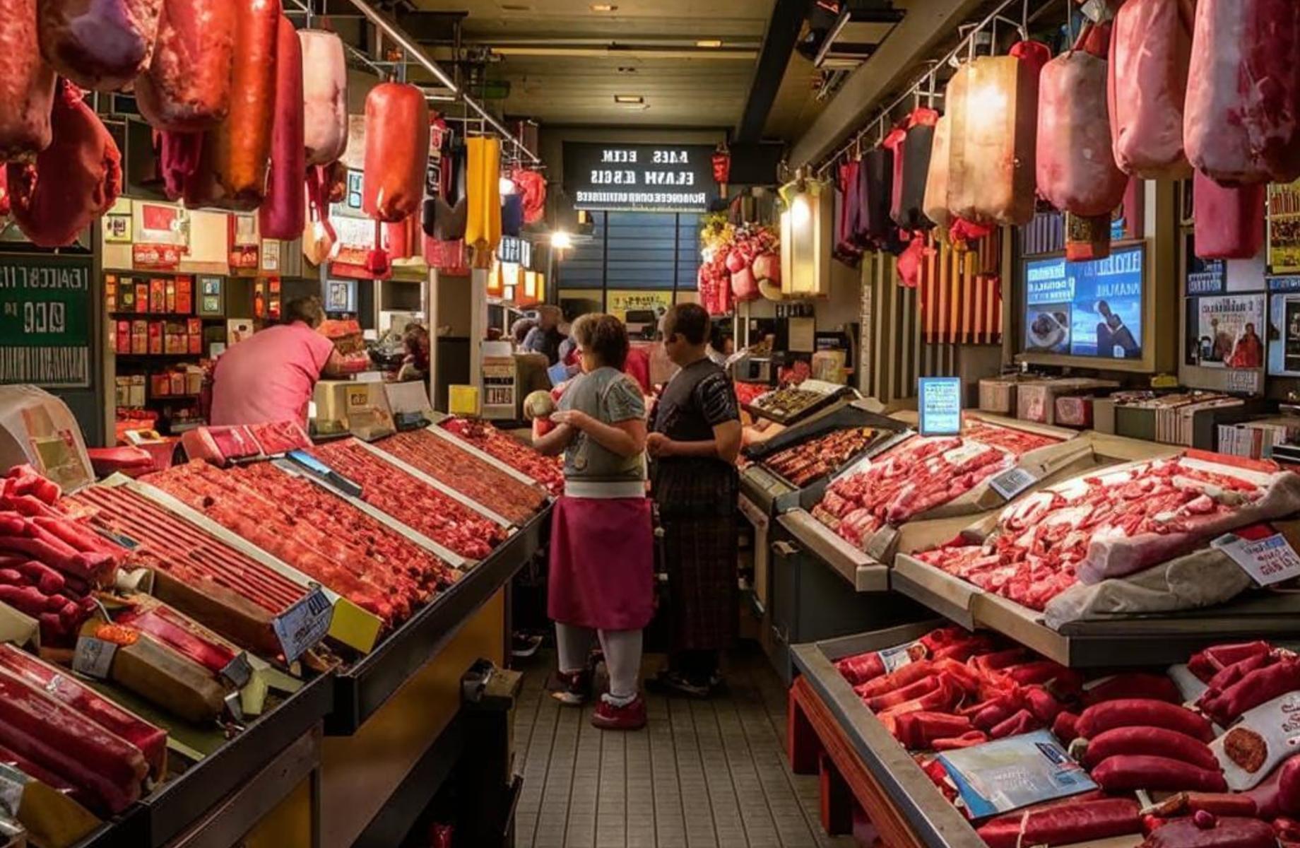 Фото 1 Мясной магазин разные виды мясной продукции