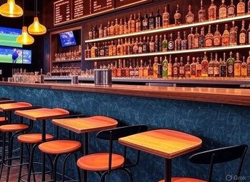 Концептуальный бар со стритфудом в топовой локации в центре Петербурга