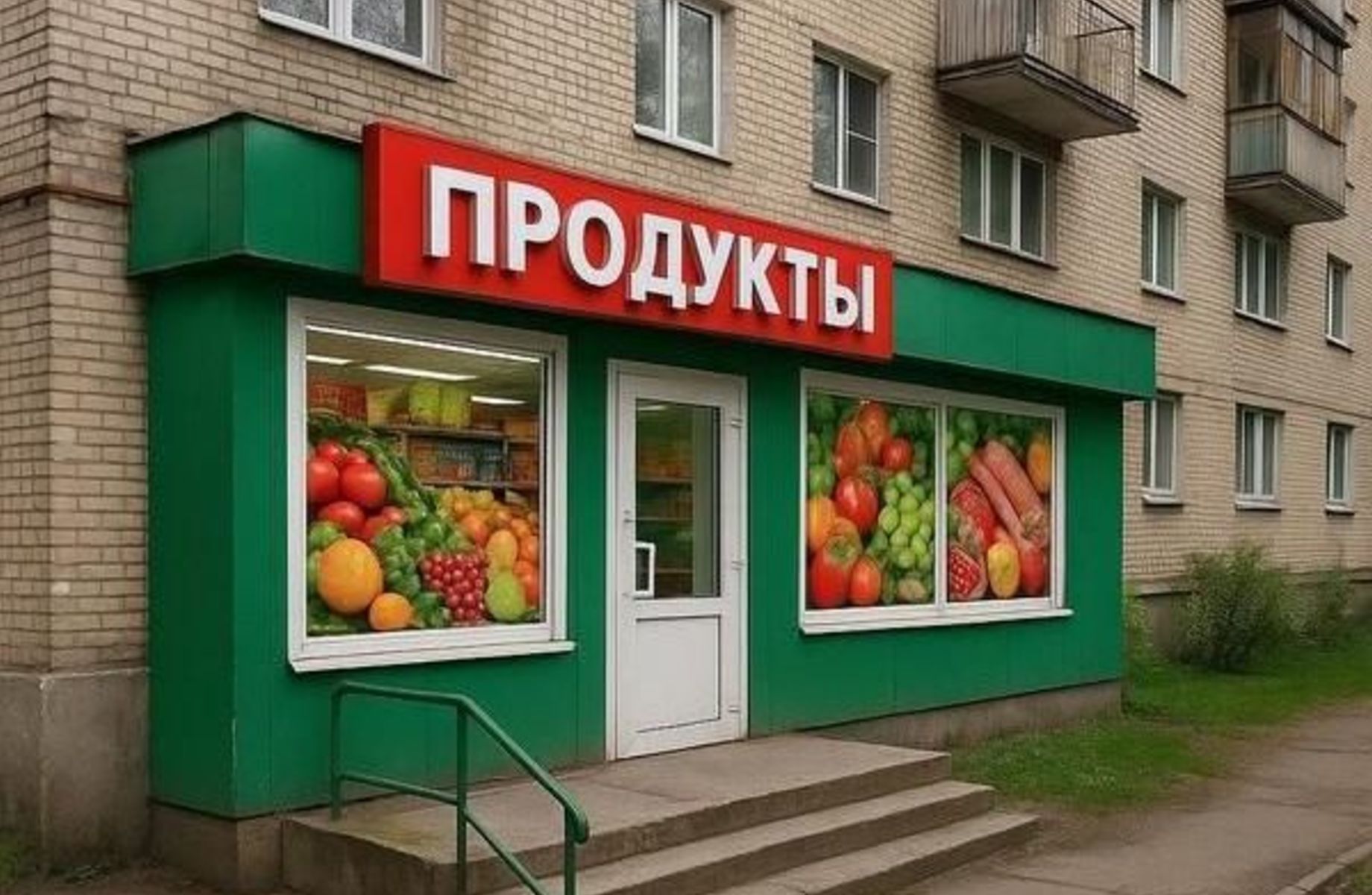 Продуктовый магазин центр города без конкурентов