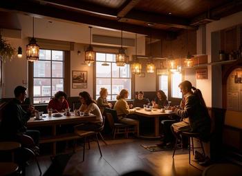 Кафе с шавермой с высоким  пешеходным трафиком 