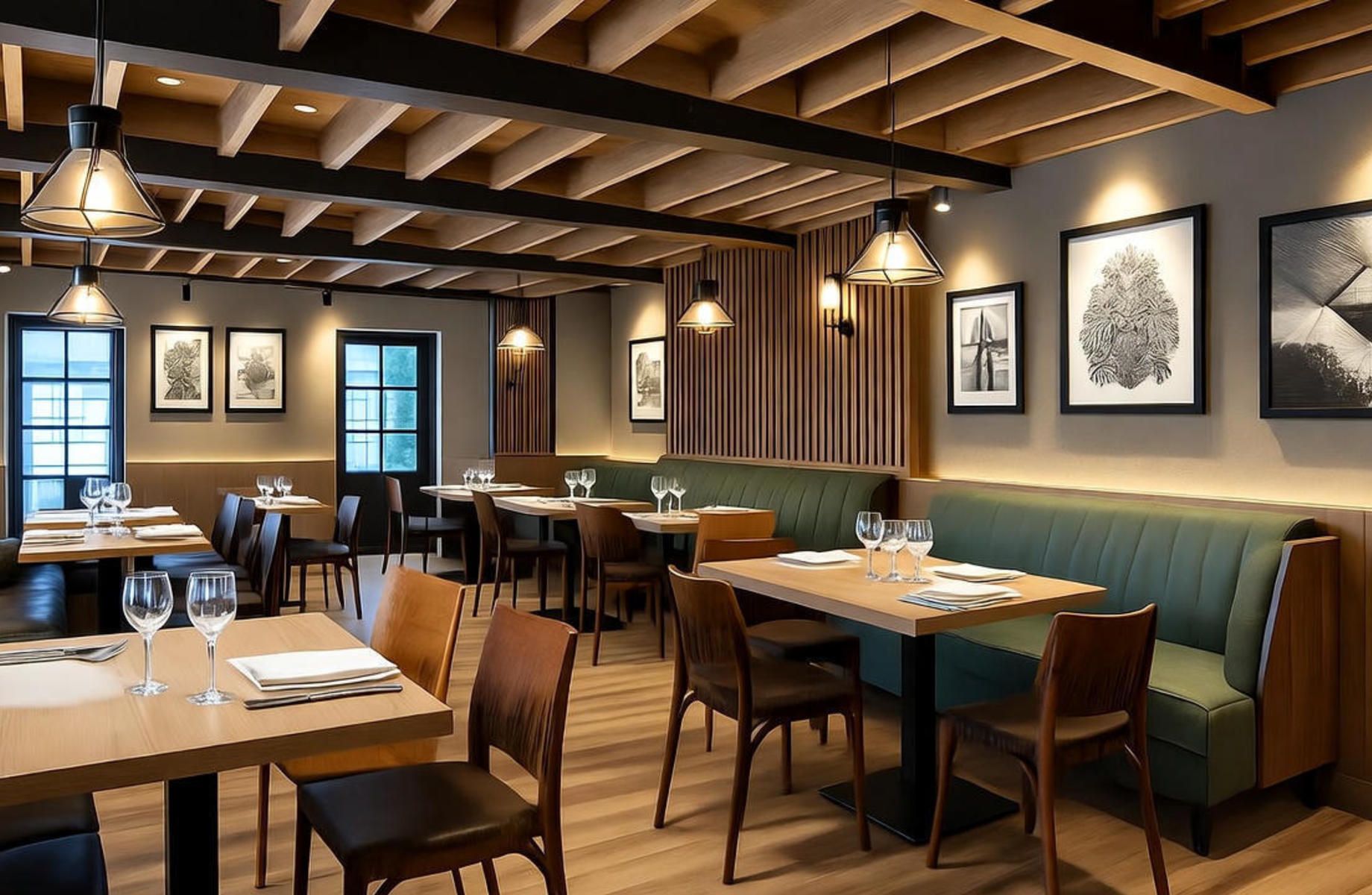 Семейное кафе в уютном спaльном pайонe