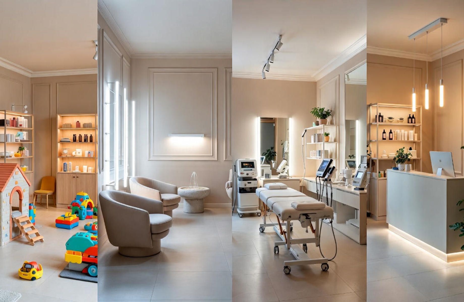 Прибыльный семейный салон красоты с детской комнатой