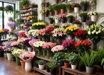 Фото Цветочный магазин в престижном районе города