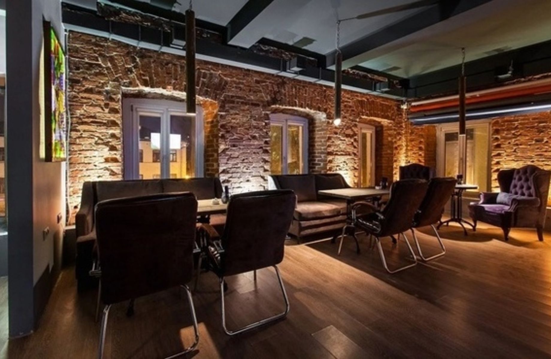 Ресторан в стиле лофт в историческом здании в центре ЦАО