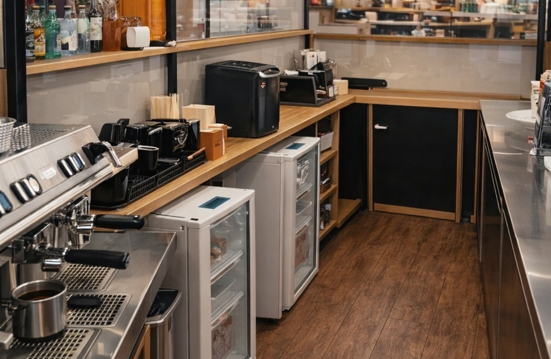 Точка общепита на футкорте в центре города - очень прибыльная!