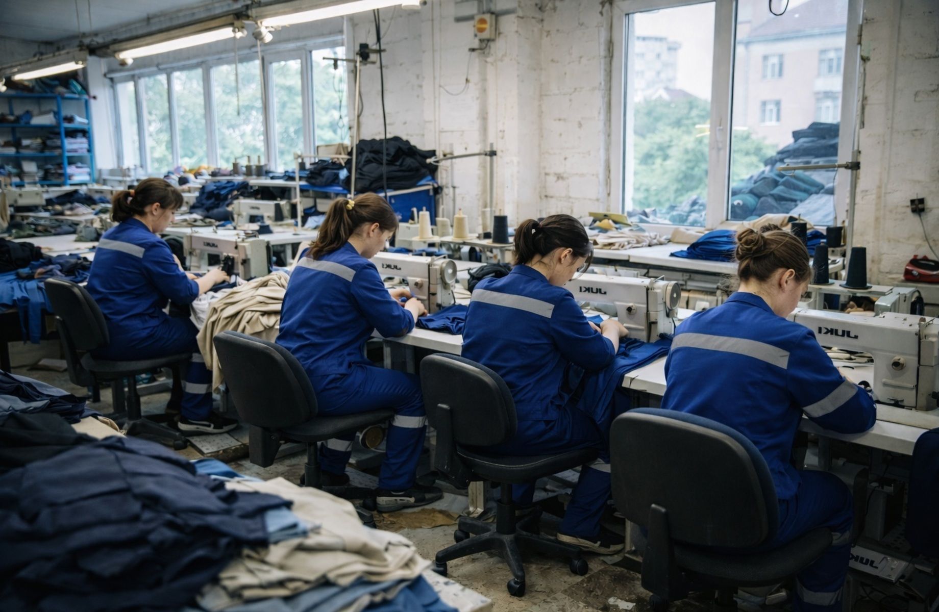 Крупная швейная фабрика с контрактами. Оборудования на 18+  млн