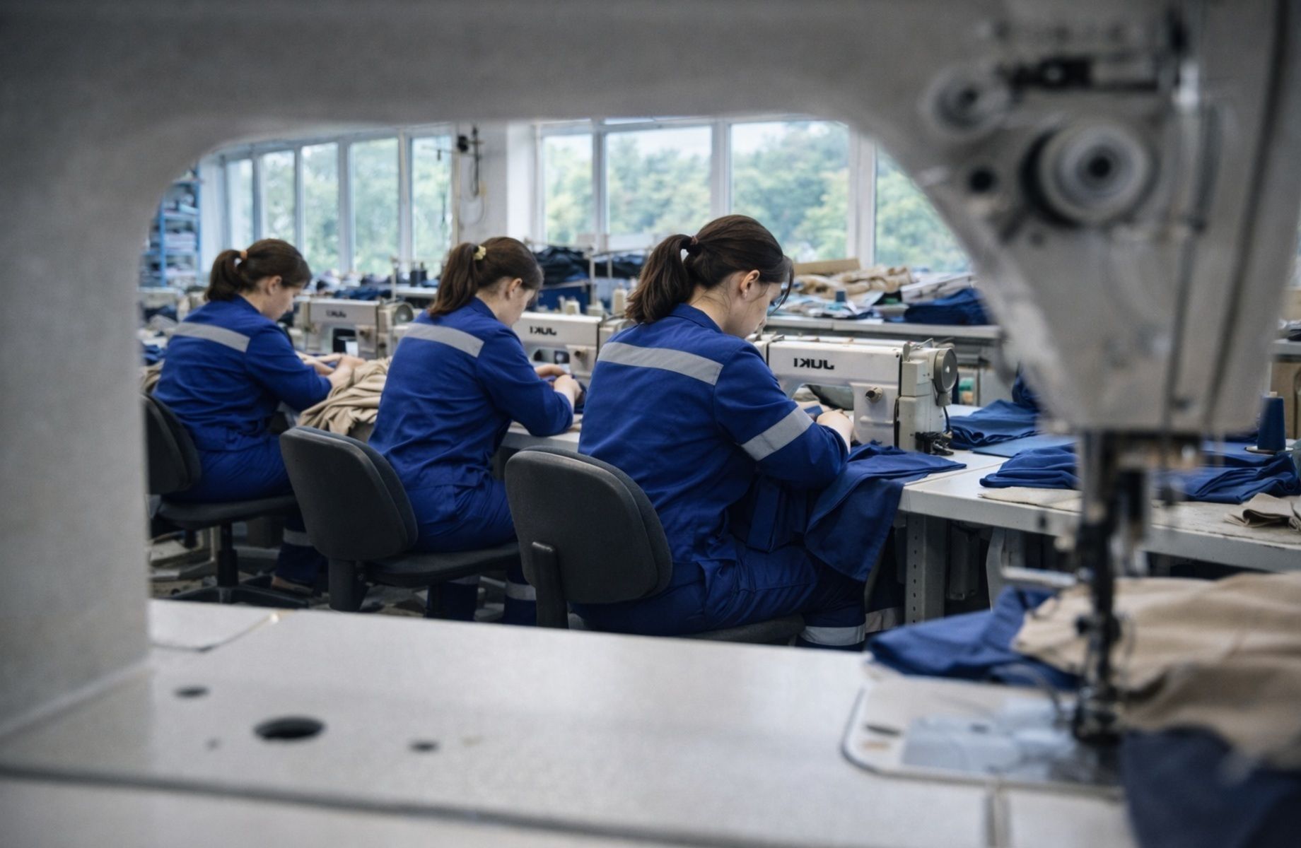 Крупная швейная фабрика с контрактами. Оборудования на 18+  млн