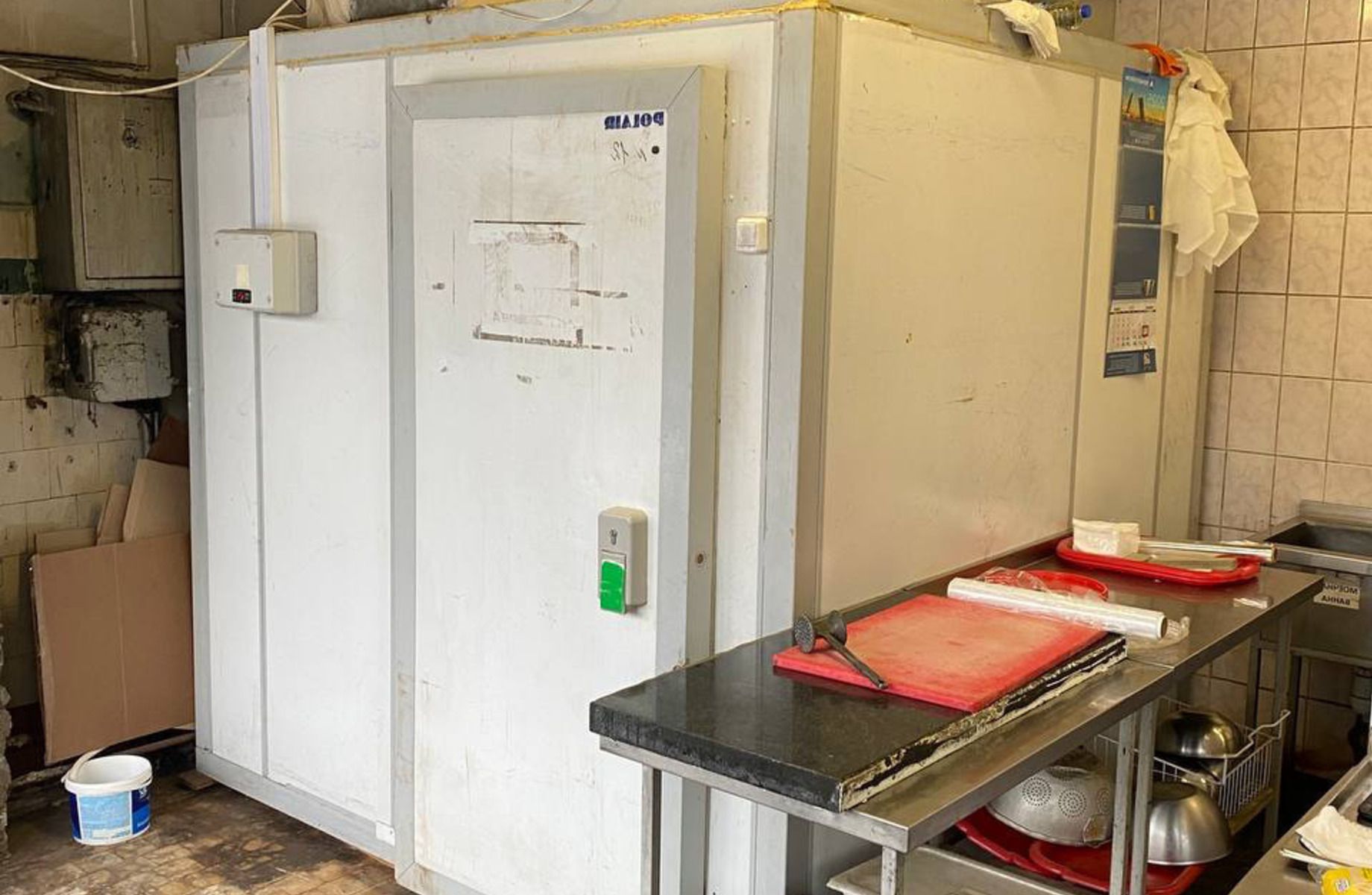 Столовая с большой производственной зоной/438 м2