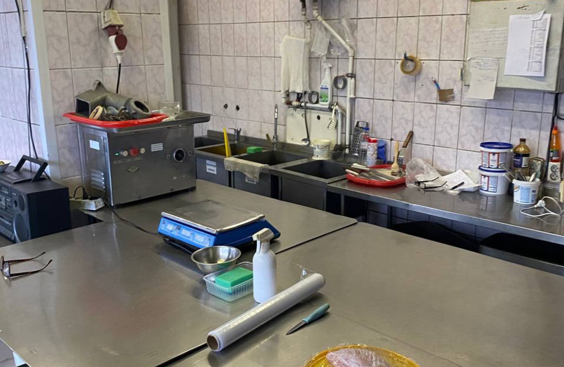 Столовая с большой производственной зоной/438 м2