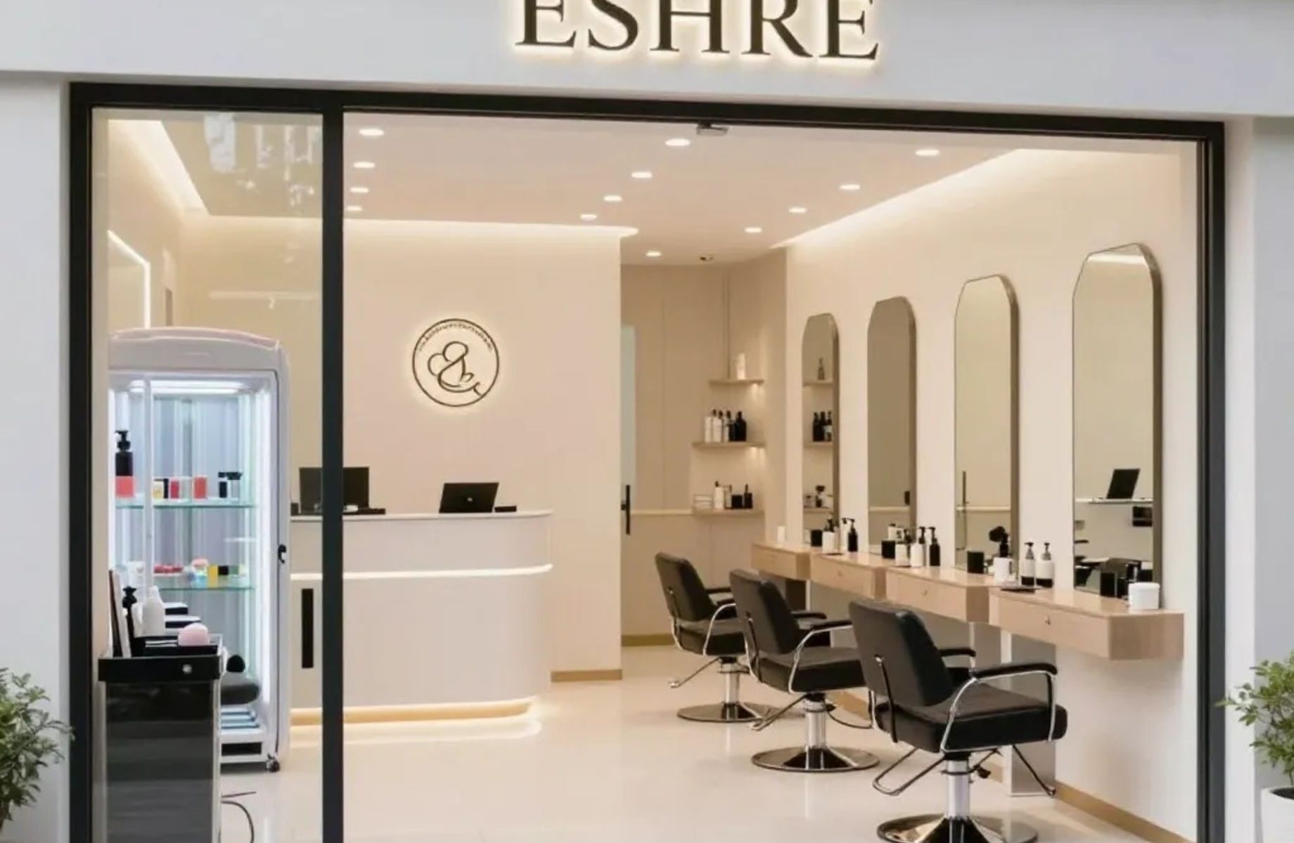 Салон красоты с солярием + Управляющая 