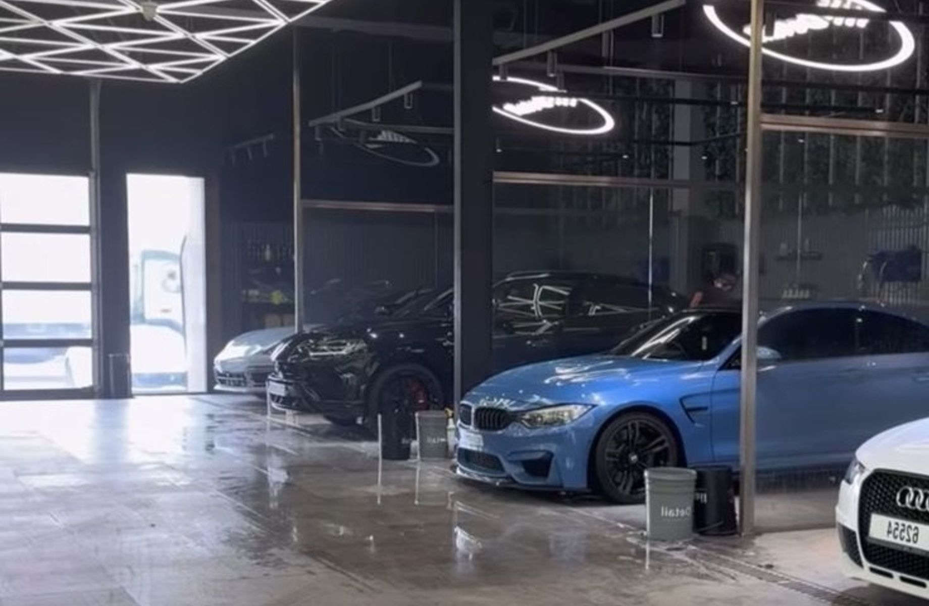 Детейлинг на 5 постов с моечными и сухими постами