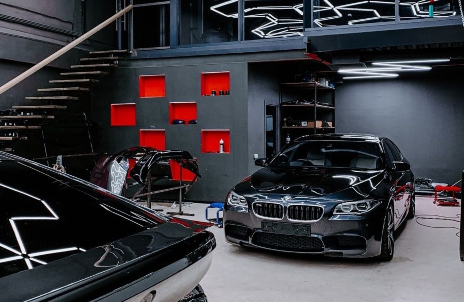 Детейлинг на 5 постов с моечными и сухими постами