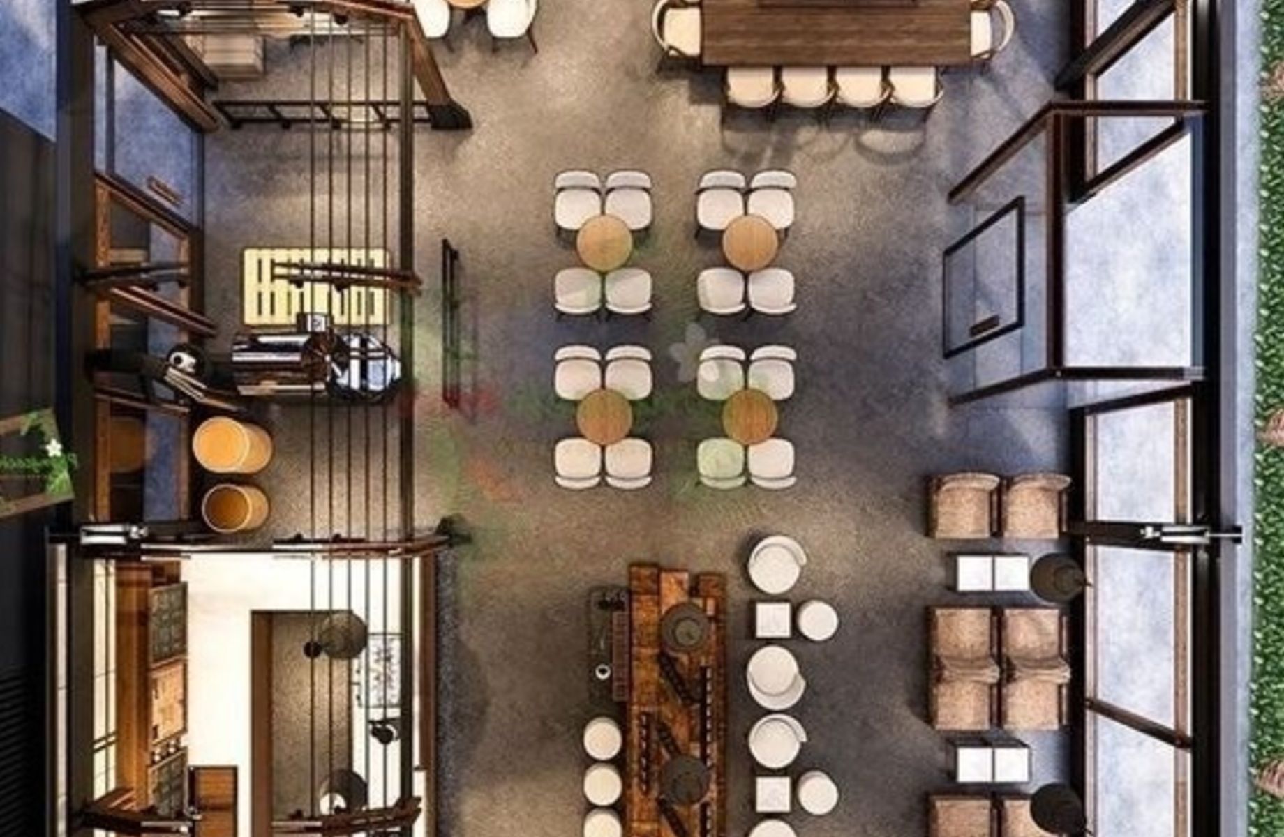 Прибыльная кофейня с посадочными местами и собственной кофемашиной