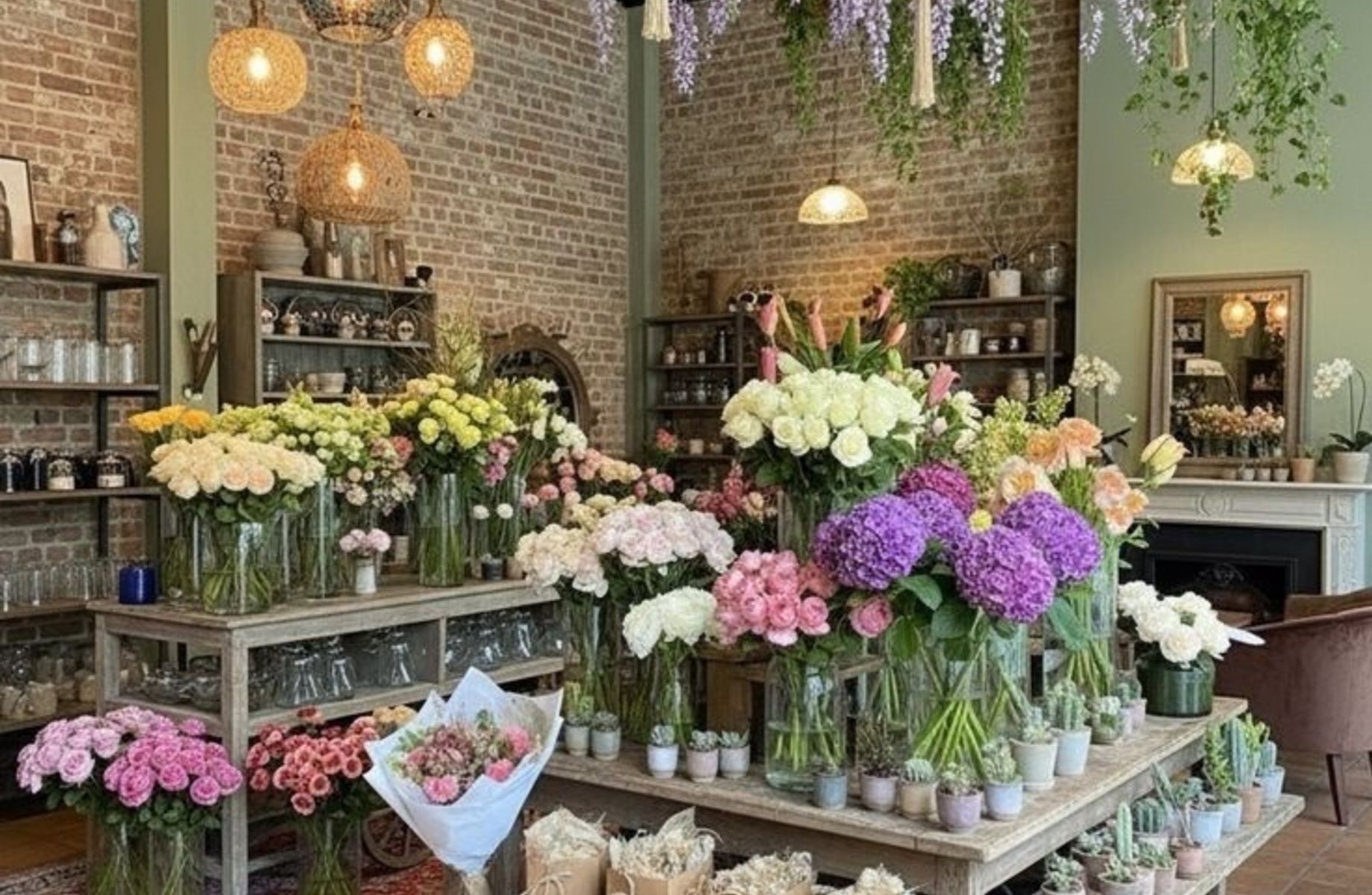 Цветочный магазин/ателье с окупаемостью 7 месяцев и возрастом 10 лет